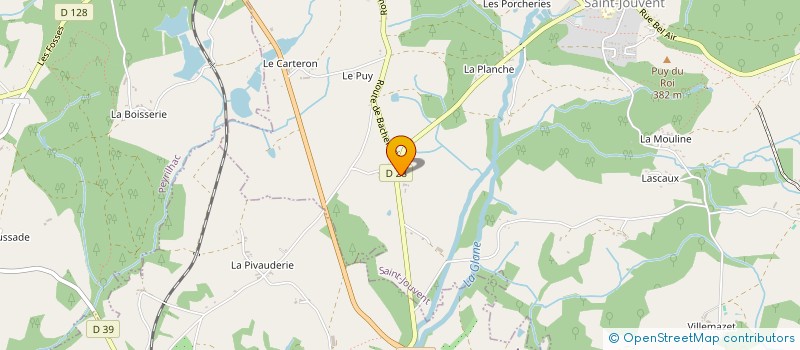 localisation de l'entreprise MONSIEUR LUCIEN CORGNE à SAINT-JOUVENT