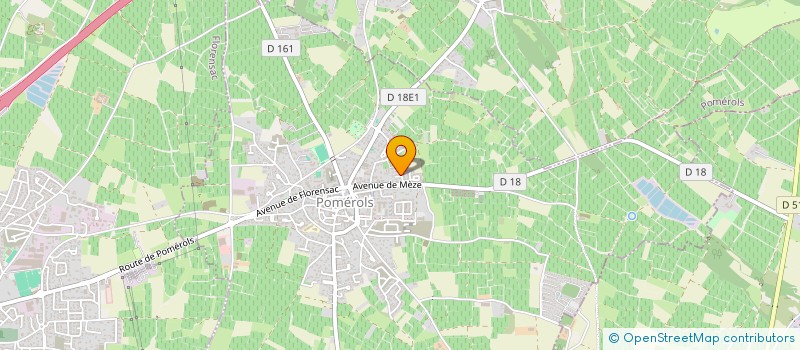 localisation de l'entreprise MONSIEUR LUCIEN CORONAS  POMEROLS