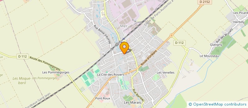 localisation de l'entreprise MONSIEUR LUCIEN COSSON  MER