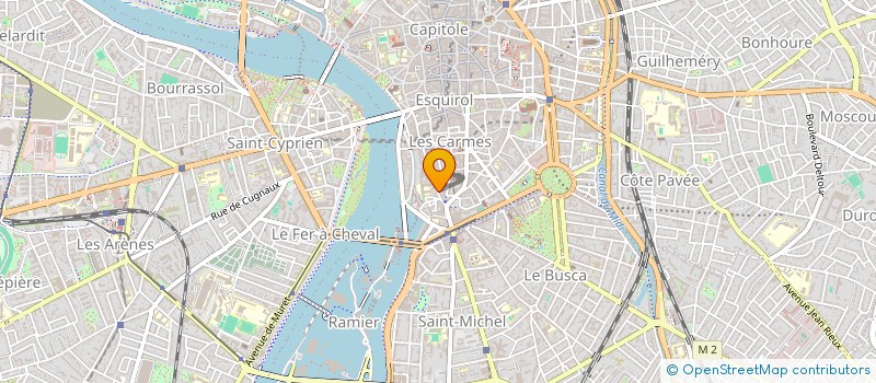 localisation de l'entreprise MONSIEUR LUCIEN CUJUS à TOULOUSE