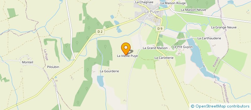 localisation de l'entreprise MONSIEUR LUCIEN DACCORD à LA PUYE