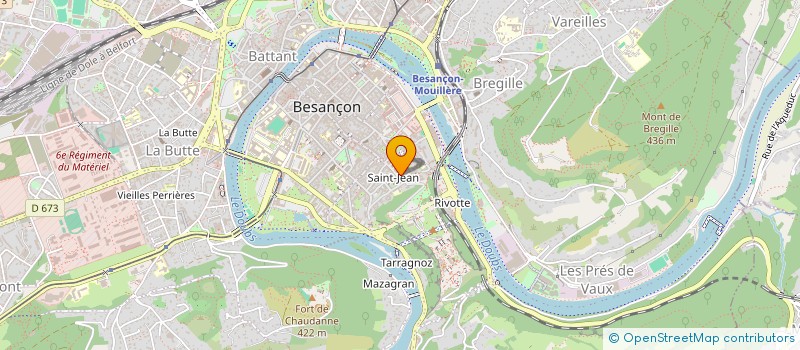 localisation de l'entreprise MONSIEUR LUCIEN DALOZ à BESANCON