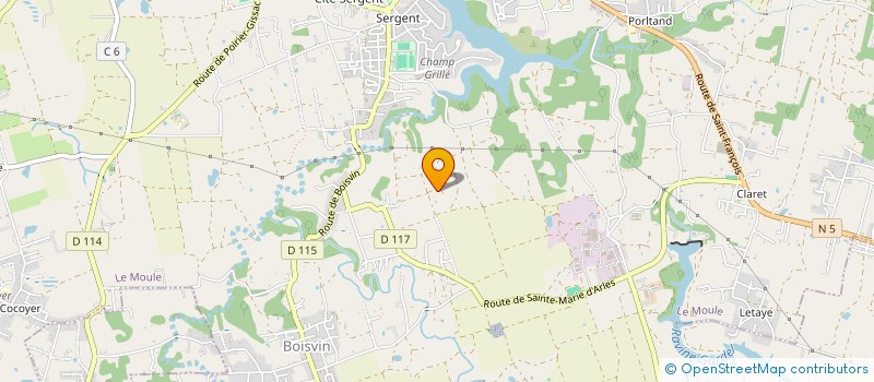 localisation de l'entreprise MONSIEUR LUCIEN DEBIBAKAS à LE MOULE