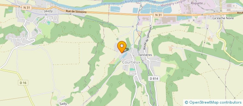 localisation de l'entreprise MONSIEUR LUCIEN DEGAUCHY  COURTIEUX