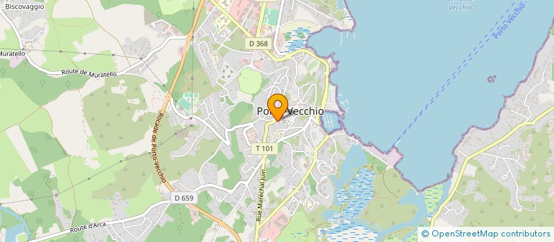localisation de l'entreprise MONSIEUR LUCIEN DEIANA à PORTO-VECCHIO