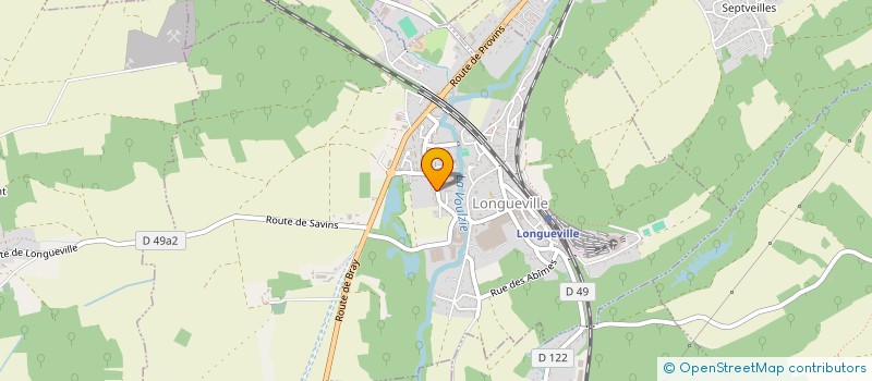localisation de l'entreprise MONSIEUR LUCIEN DELAFONT à LONGUEVILLE