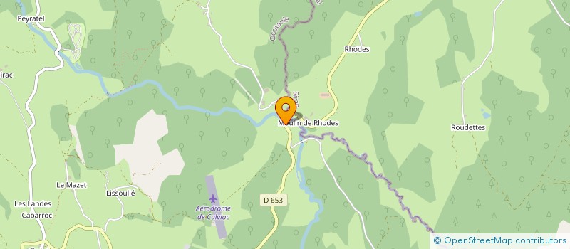 localisation de l'entreprise MONSIEUR LUCIEN DELBERT  SOUSCEYRAC-EN-QUERCY