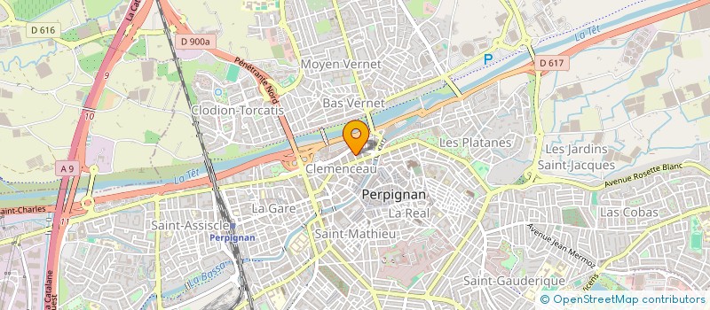 localisation de l'entreprise MONSIEUR LUCIEN DELONCA à PERPIGNAN