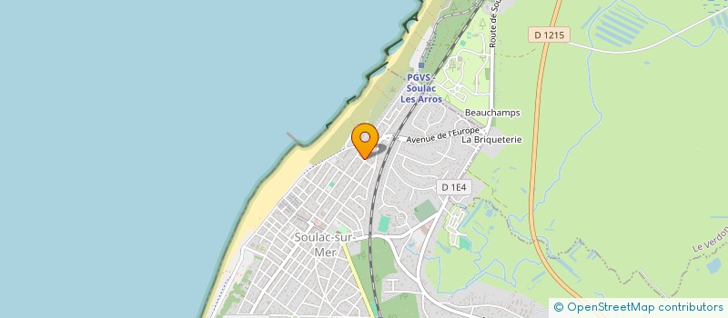 localisation de l'entreprise MONSIEUR LUCIEN DELPECH  SOULAC-SUR-MER