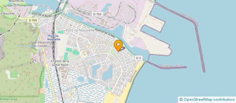 localisation de l'entreprise MONSIEUR LUCIEN DELPECH  PORT-LA-NOUVELLE