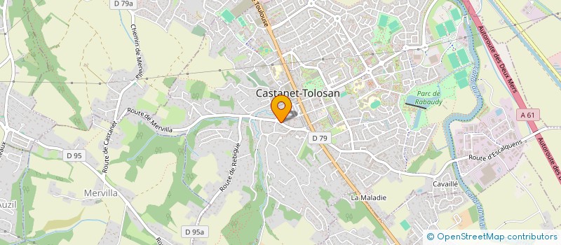 localisation de l'entreprise MONSIEUR LUCIEN DELTHIL à CASTANET-TOLOSAN