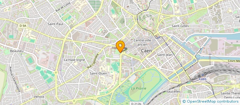 localisation de l'entreprise MONSIEUR LUCIEN DEMEULEMEESTER à CAEN