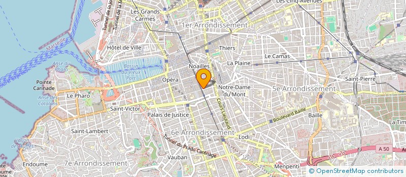 localisation de l'entreprise MONSIEUR LUCIEN DERIAU à MARSEILLE