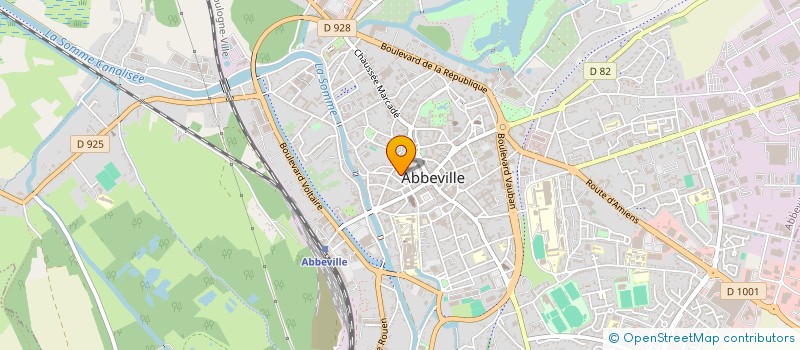 localisation de l'entreprise MONSIEUR LUCIEN DESIRE à ABBEVILLE