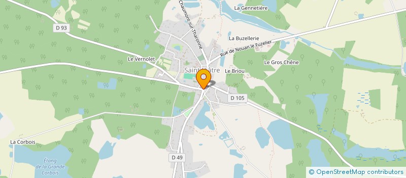 localisation de l'entreprise MONSIEUR LUCIEN DESROCHES  SAINT-VIATRE