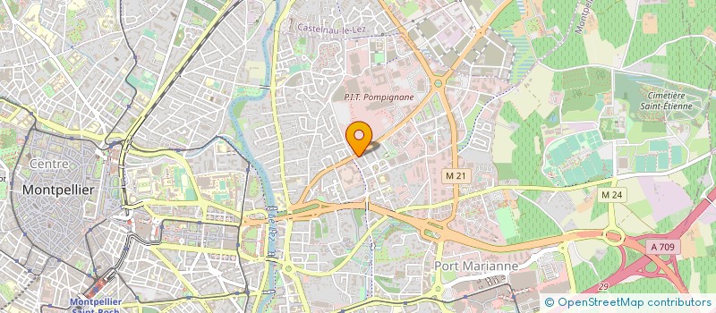 localisation de l'entreprise MONSIEUR LUCIEN DEWENYGAERT à MONTPELLIER