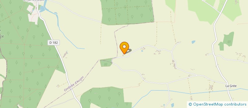 localisation de l'entreprise MONSIEUR LUCIEN DOMAS  CHALLAIN-LA-POTHERIE