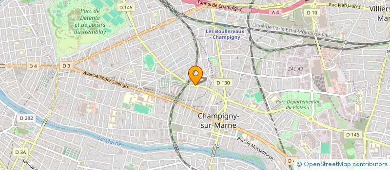 localisation de l'entreprise MONSIEUR LUCIEN DUBOIS  CHAMPIGNY-SUR-MARNE