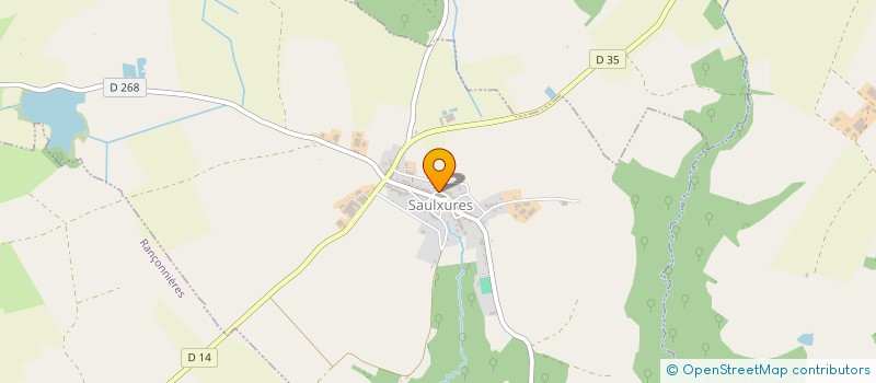 localisation de l'entreprise MONSIEUR LUCIEN DUPUY à SAULXURES