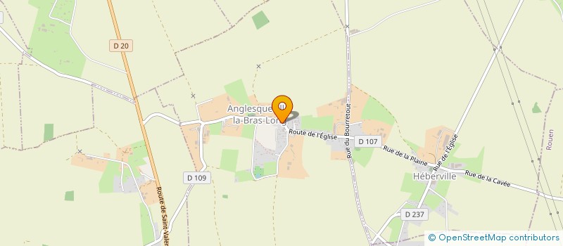 localisation de l'entreprise MONSIEUR LUCIEN DURAND à ANGLESQUEVILLE-LA-BRAS-LONG