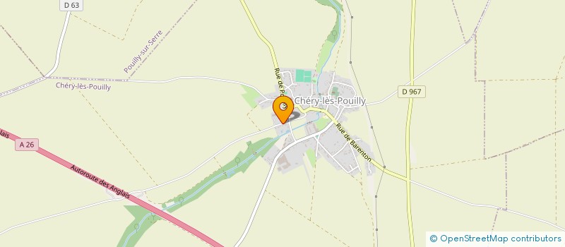 localisation de l'entreprise MONSIEUR LUCIEN ELIARD  URCEL