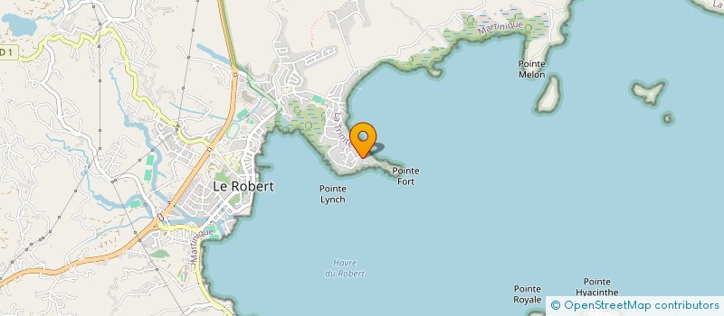 localisation de l'entreprise MONSIEUR LUCIEN FAMIBELLE  LE ROBERT