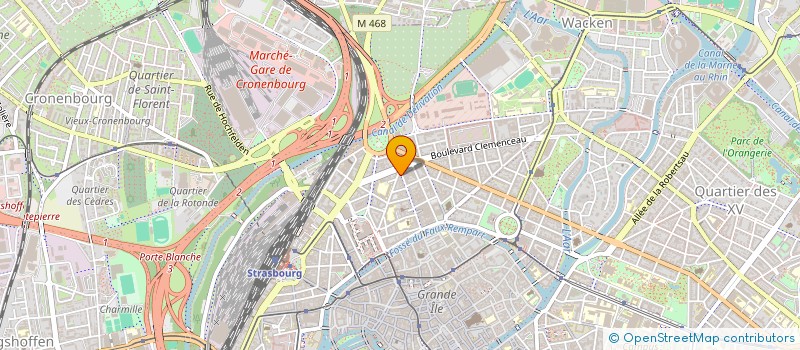 localisation de l'entreprise MONSIEUR LUCIEN FERNANDES à STRASBOURG