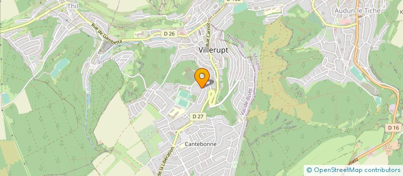 localisation de l'entreprise MONSIEUR LUCIEN FIORUCCI  VILLERUPT