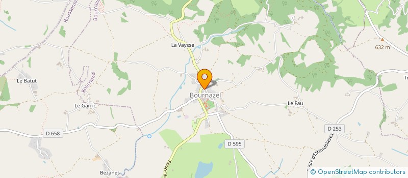 localisation de l'entreprise MONSIEUR LUCIEN FLOTTES  RIGNAC