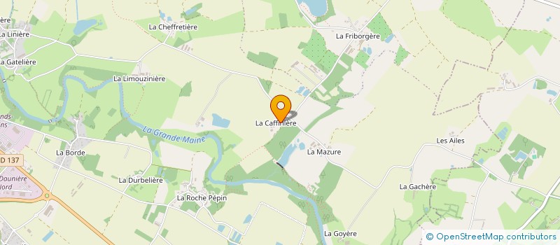 localisation de l'entreprise MONSIEUR LUCIEN FOURNIER à SAINT GEORGES DE MONTAIGU
