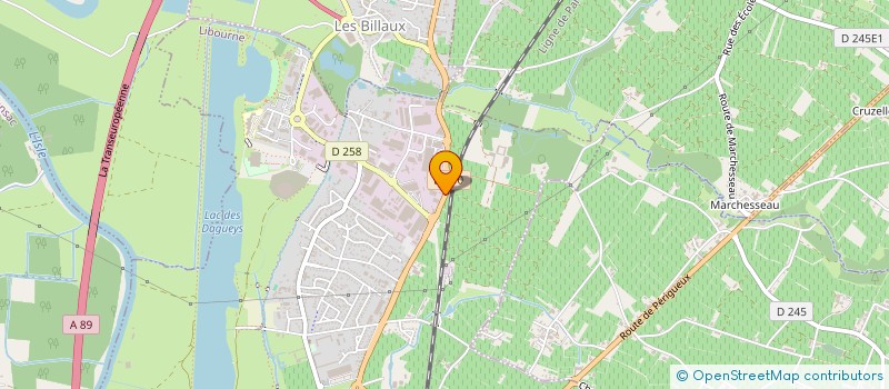 localisation de l'entreprise MONSIEUR LUCIEN FURLAN  LIBOURNE