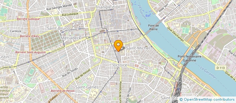 localisation de l'entreprise MONSIEUR LUCIEN GARCIA à BORDEAUX