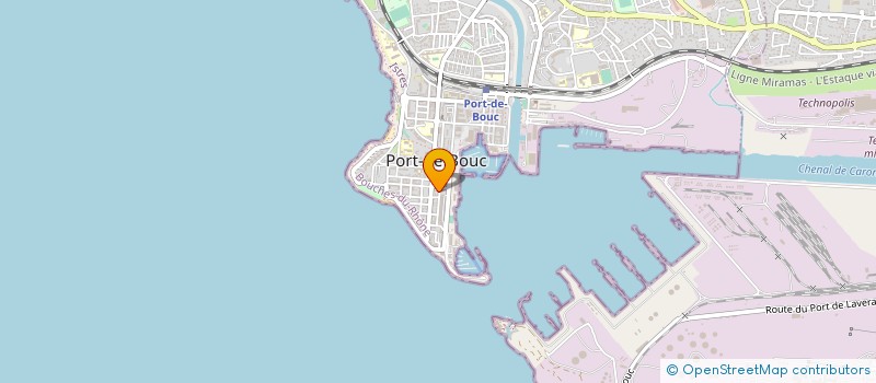 localisation de l'entreprise MONSIEUR LUCIEN GARCIEN  PORT-DE-BOUC