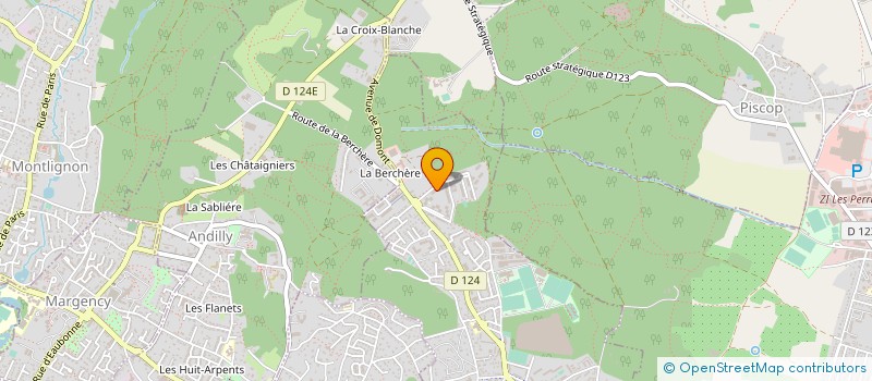 localisation de l'entreprise MONSIEUR LUCIEN GASPARD  MONTMORENCY