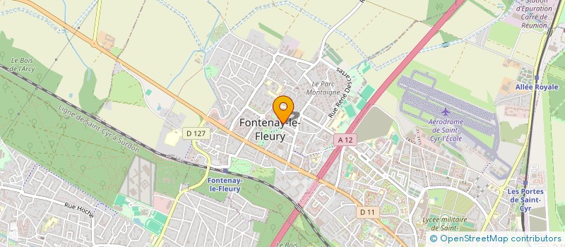 localisation de l'entreprise MONSIEUR LUCIEN GAUDARD à FONTENAY-LE-FLEURY
