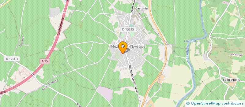localisation de l'entreprise MONSIEUR LUCIEN GAY à NEZIGNAN-L'EVEQUE