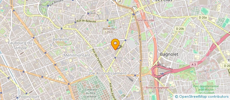 localisation de l'entreprise MONSIEUR LUCIEN GEAY  PARIS