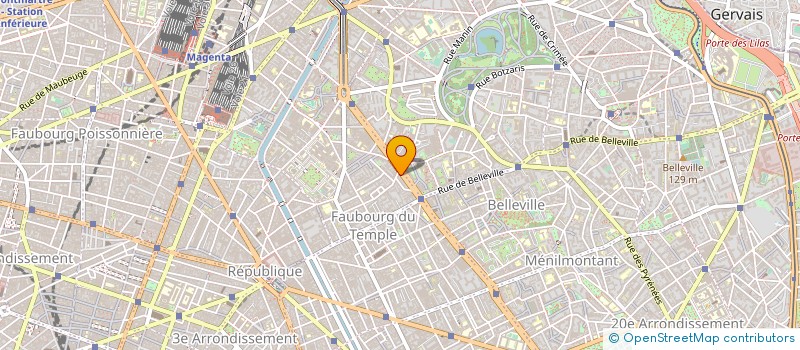 localisation de l'entreprise MONSIEUR LUCIEN GEIGER  PARIS