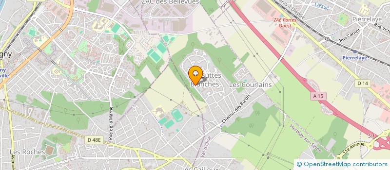 localisation de l'entreprise MONSIEUR LUCIEN GEY  HERBLAY-SUR-SEINE