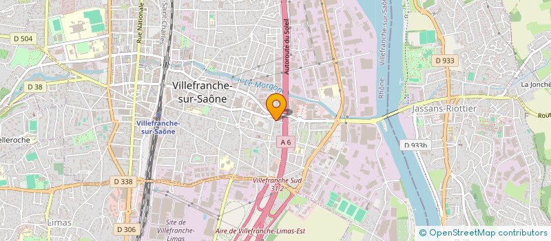 localisation de l'entreprise MONSIEUR LUCIEN GILBERT à VILLEFRANCHE-SUR-SAONE