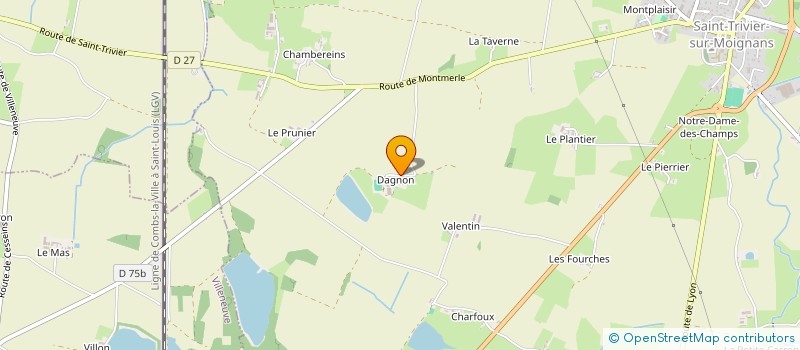 localisation de l'entreprise MONSIEUR LUCIEN GIMARET à SAINT-TRIVIER-SUR-MOIGNANS