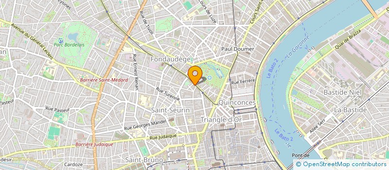 localisation de l'entreprise MONSIEUR LUCIEN GODIN  PARIS