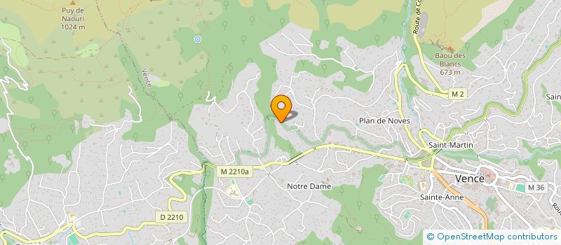 localisation de l'entreprise MONSIEUR LUCIEN GOMES à VENCE