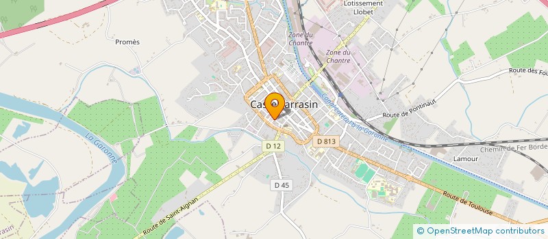 localisation de l'entreprise MONSIEUR LUCIEN GONZALEZ  CASTELSARRASIN