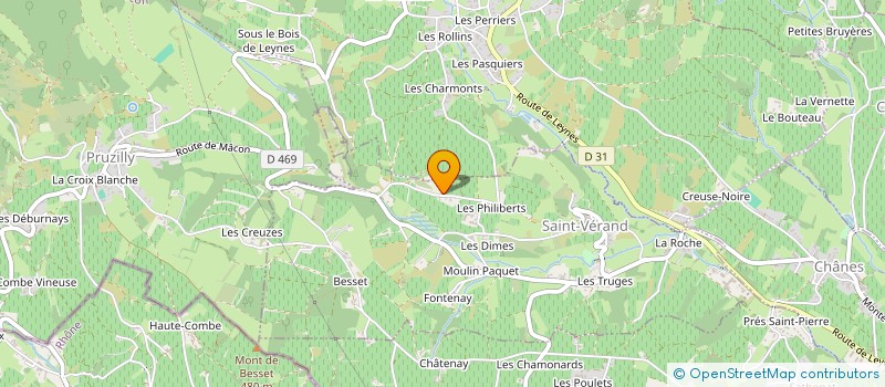 localisation de l'entreprise MONSIEUR LUCIEN GROS à SAINT-VERAND