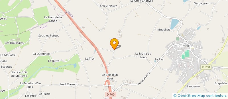 localisation de l'entreprise MONSIEUR LUCIEN GUIDEC à LA MOTTE