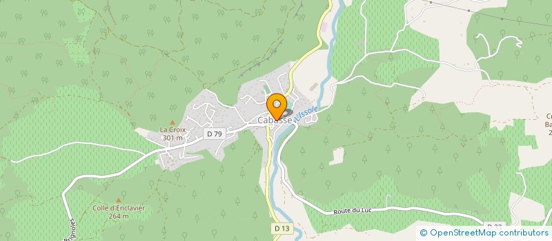 localisation de l'entreprise MONSIEUR LUCIEN GUILLON à CABASSE