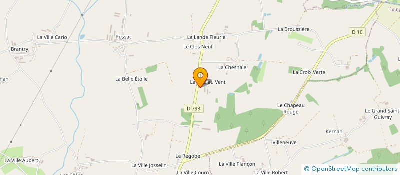 localisation de l'entreprise MONSIEUR LUCIEN GUYOT à FORGES DE LANOUEE