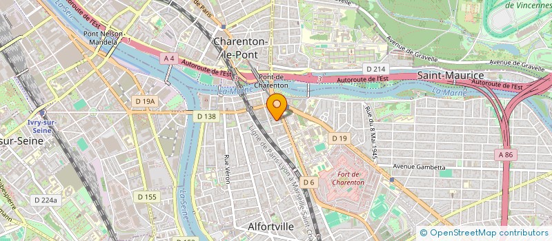 localisation de l'entreprise MONSIEUR LUCIEN HERMENT  MAISONS-ALFORT