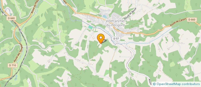 localisation de l'entreprise MONSIEUR LUCIEN HIBERT  LOUBEJAC